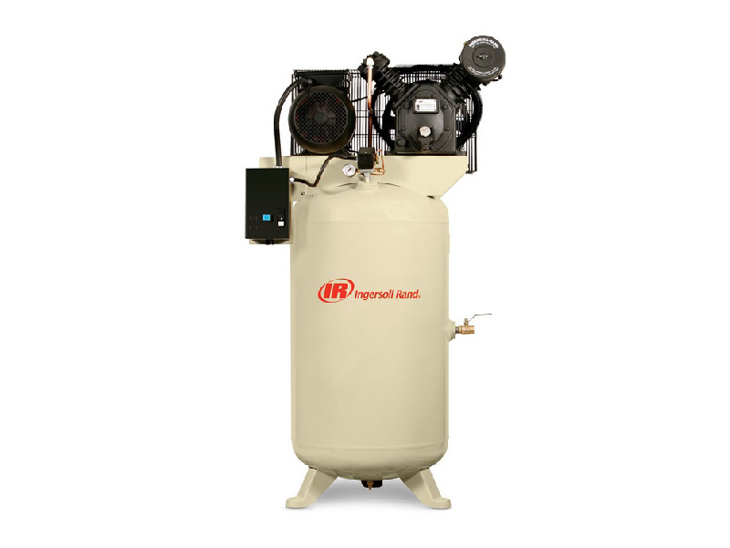 2.2-7.5kW两级压缩12barg立式储气罐空气压缩机